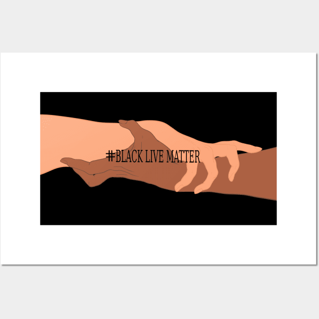 BLACK LIVE MATTER Wall Art by MAYRAREINART